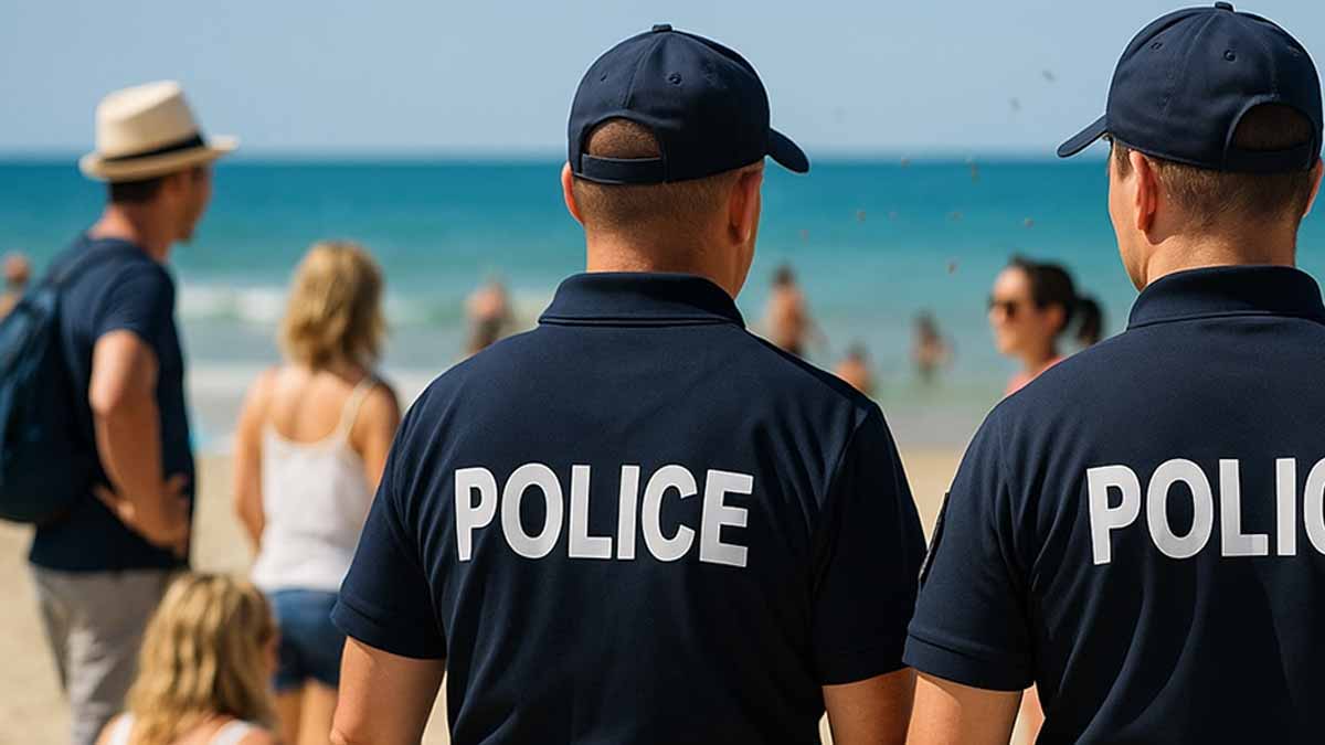 amende à la plage