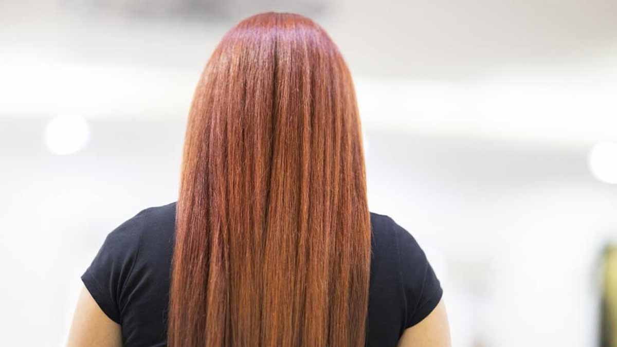 lissage de cheveux