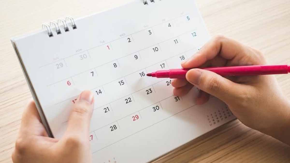dates des vacances