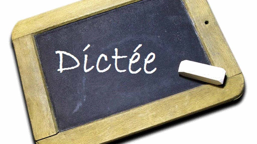 dictée