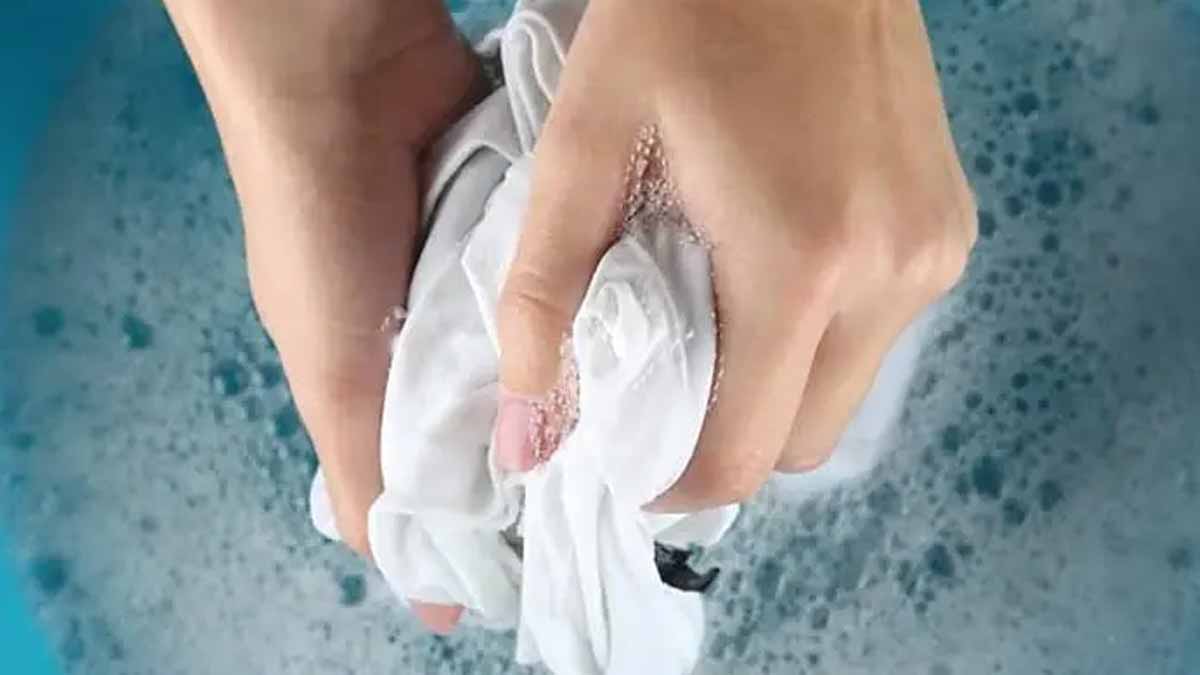 blanchir le linge blanc