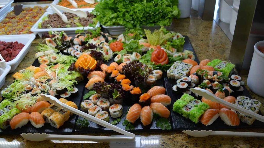 buffet à volonté japonais