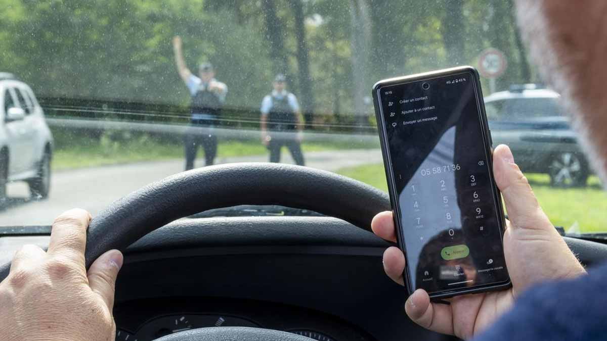 téléphone au volant
